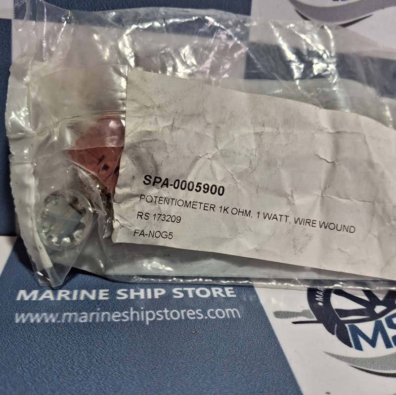 RS COMPONENTS 173-209 SPA-0005900 POTENTIOMETER
