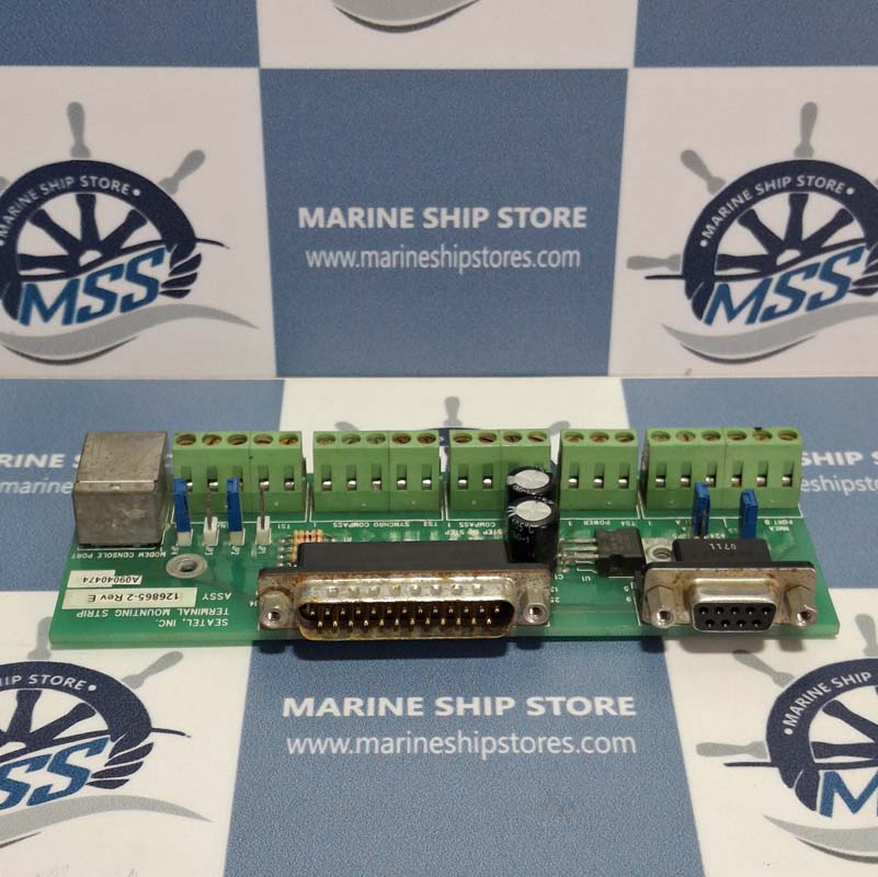 SEATEL INC. 126864 REV-B TERMINAL MOUNTING STRIP