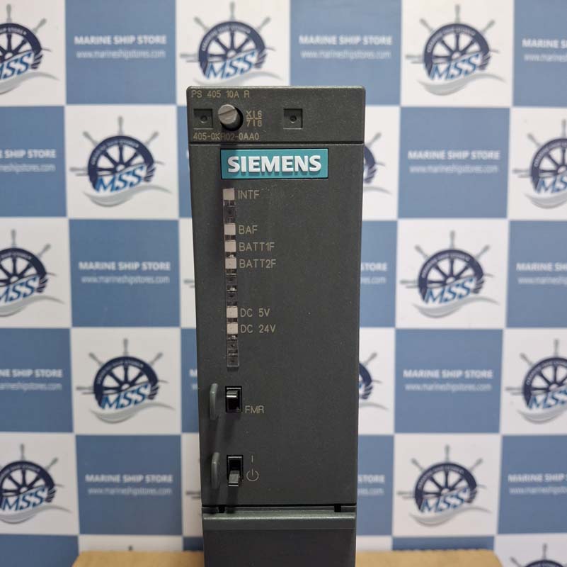 SIEMENS PS 405-10A-A 6ES7 405-0KR02-0AA0 SIMATIC S7-400 POWER SUPPLY
