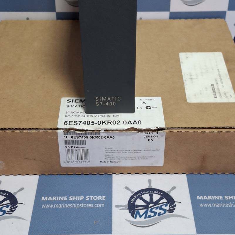 SIEMENS PS 405-10A-A 6ES7 405-0KR02-0AA0 SIMATIC S7-400 POWER SUPPLY