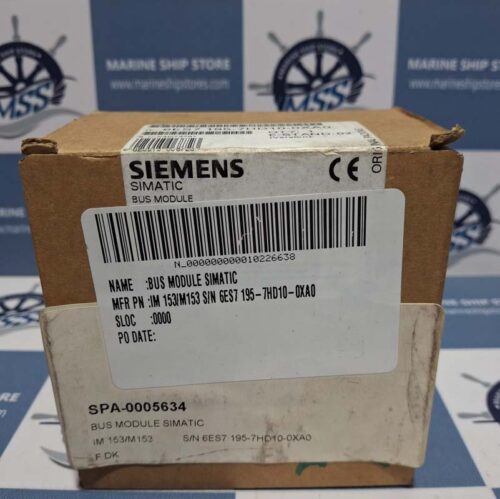 SIEMENS SIMATIC 6ES7 195-7HD10-0XA0 BUS MODULE