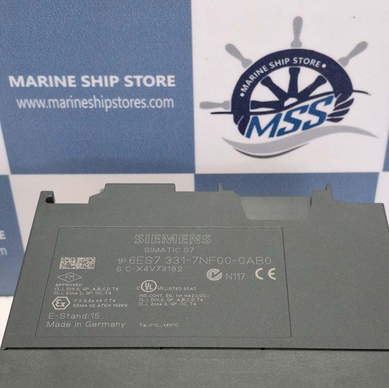 SIEMENS SM331 6ES7 331-7NF00-0AB0 SIMATIC S7 ANALOG INPUT MODULE