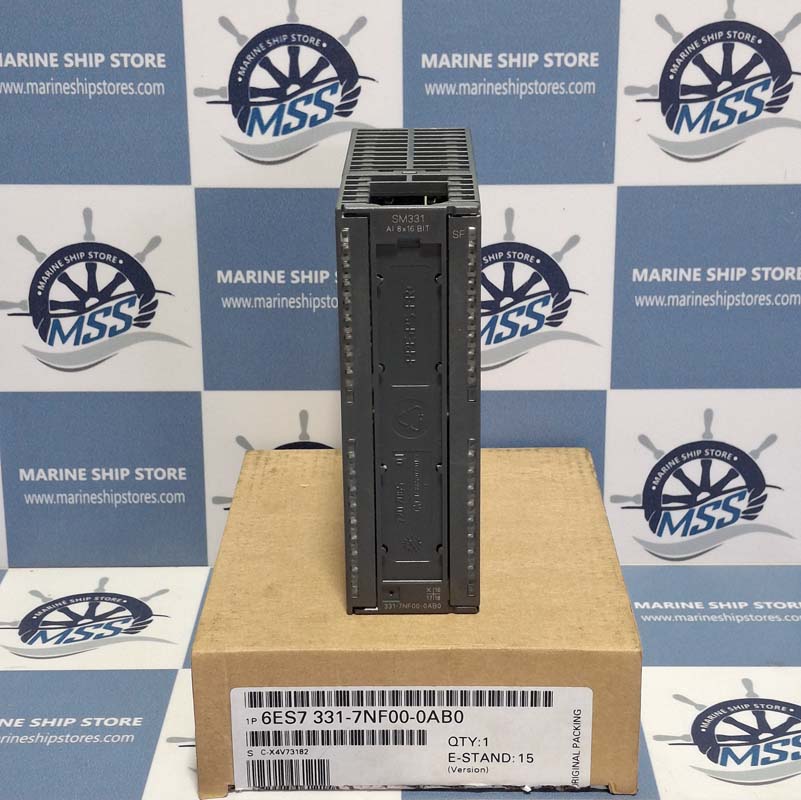 SIEMENS SM331 6ES7 331-7NF00-0AB0 SIMATIC S7 ANALOG INPUT MODULE
