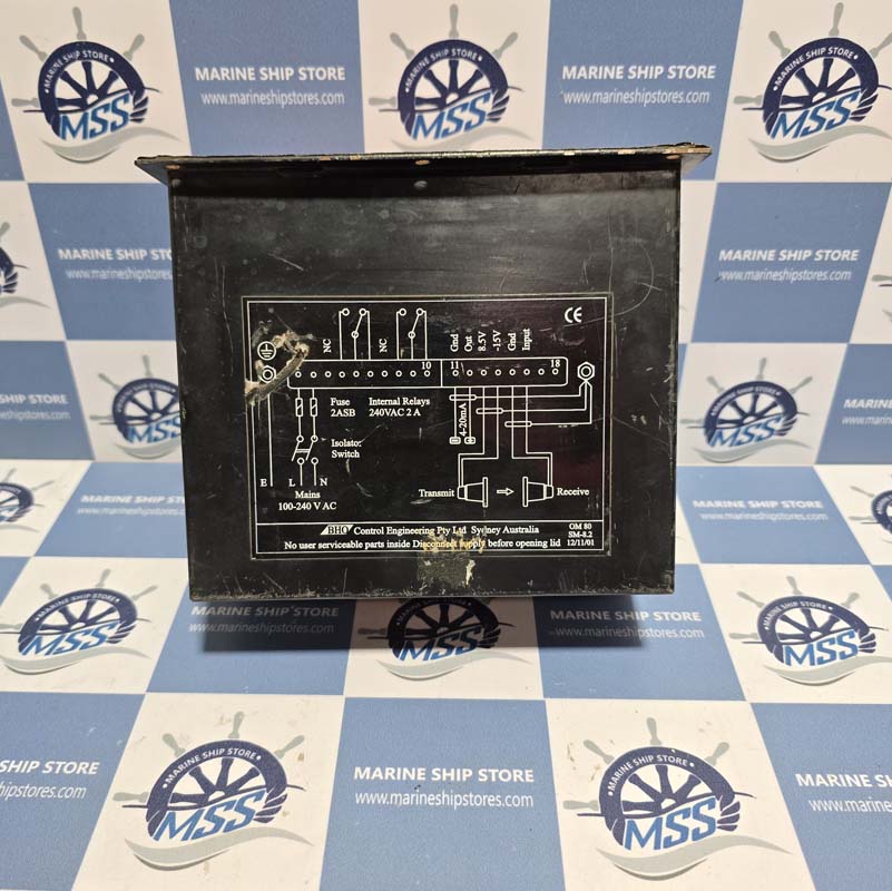 BHO CONTROL OM80 SM-8.2 OBSCURATION MONITOR