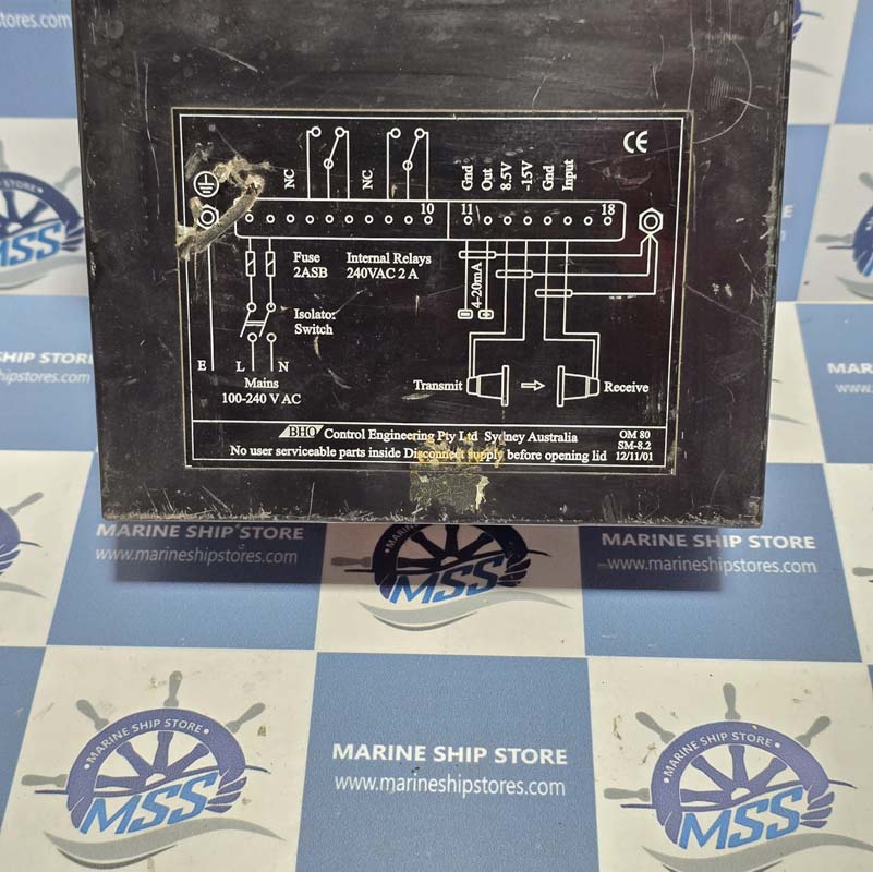 BHO CONTROL OM80 SM-8.2 OBSCURATION MONITOR