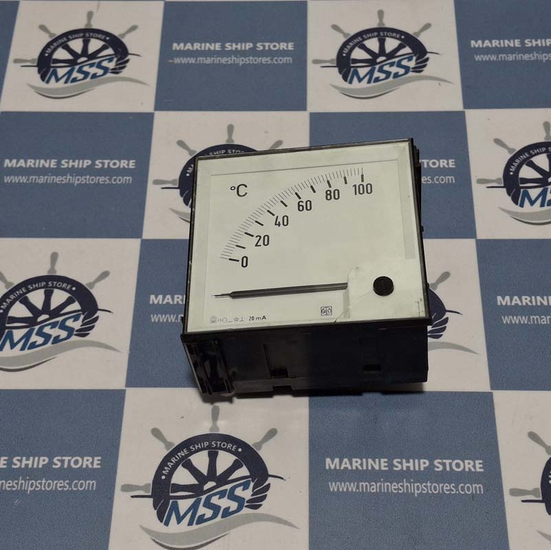 DEIF RANGE 0-100 RPM METER