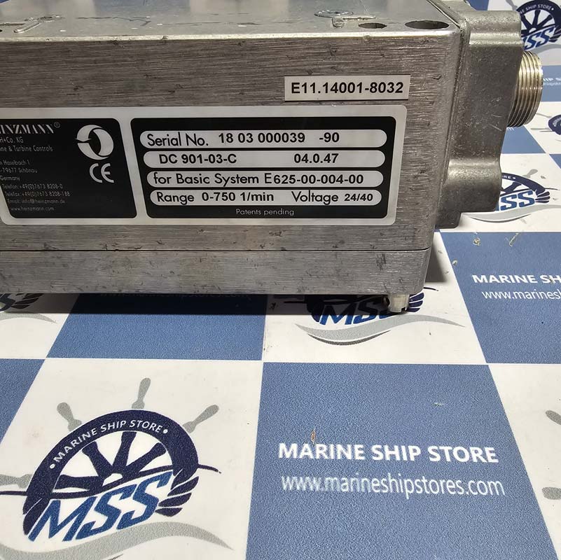 HEINZMANN DC 901-03-C BASIC-SYSTEM E625-00-004-00 ENGINE & TURBINE CONTROLS