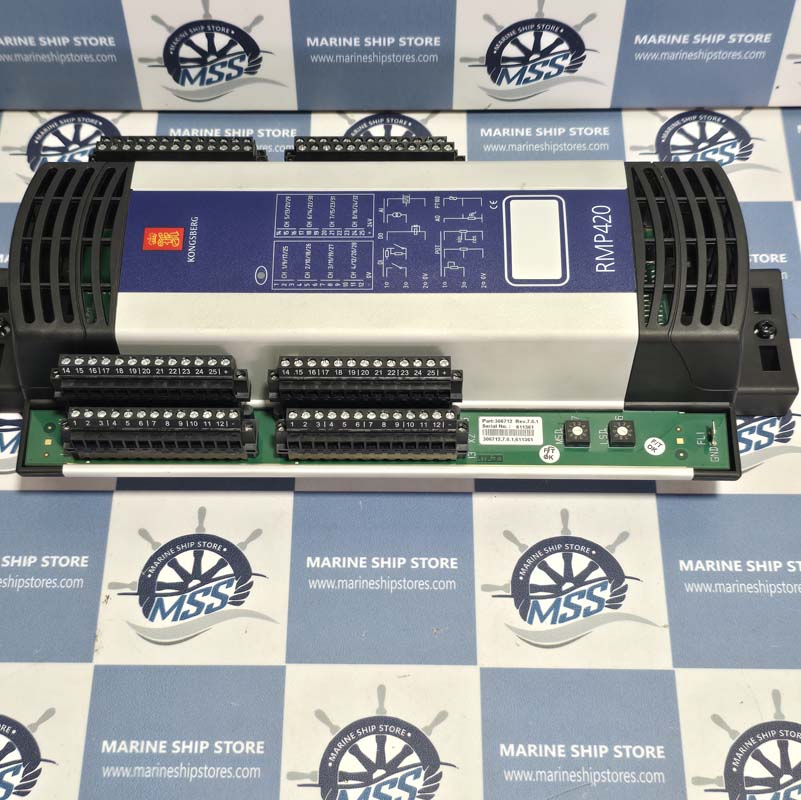 KONGSBERG RMP420 306721 REV. 7.0.1 REMOTE MULTIPURPOSE I-O MODULE-2 KONGSBERG RMP420 306721 REV. 7.0.1 REMOTE MULTIPURPOSE I-O MODULE