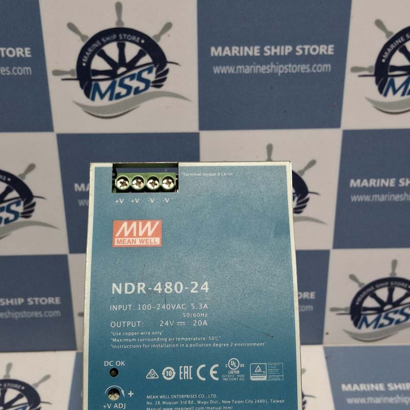 MEAN WELL NDR-480-24 POWER SUPPLY
