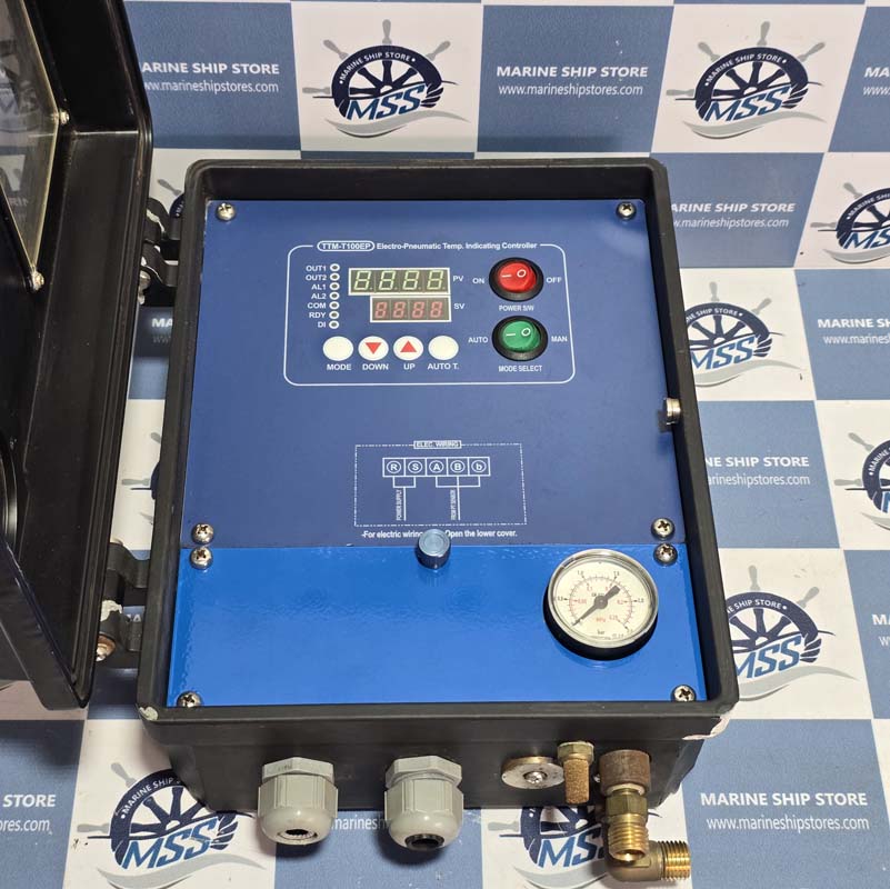 MT.H CONTROLS TTM-T100EP ELECTRO-PNEUMATIC TEMP INDICATING CONTROLLER-6 MT.H CONTROLS TTM-T100EP ELECTRO-PNEUMATIC TEMP INDICATING CONTROLLER