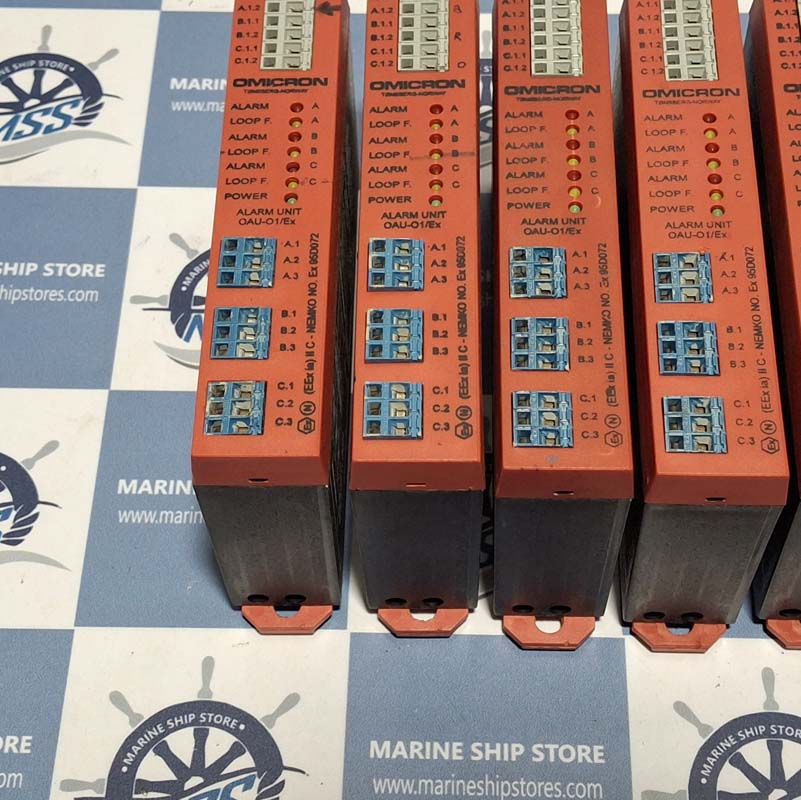 OMICRON OAU-01-EX CU1-C01-C02 ALARM UNIT