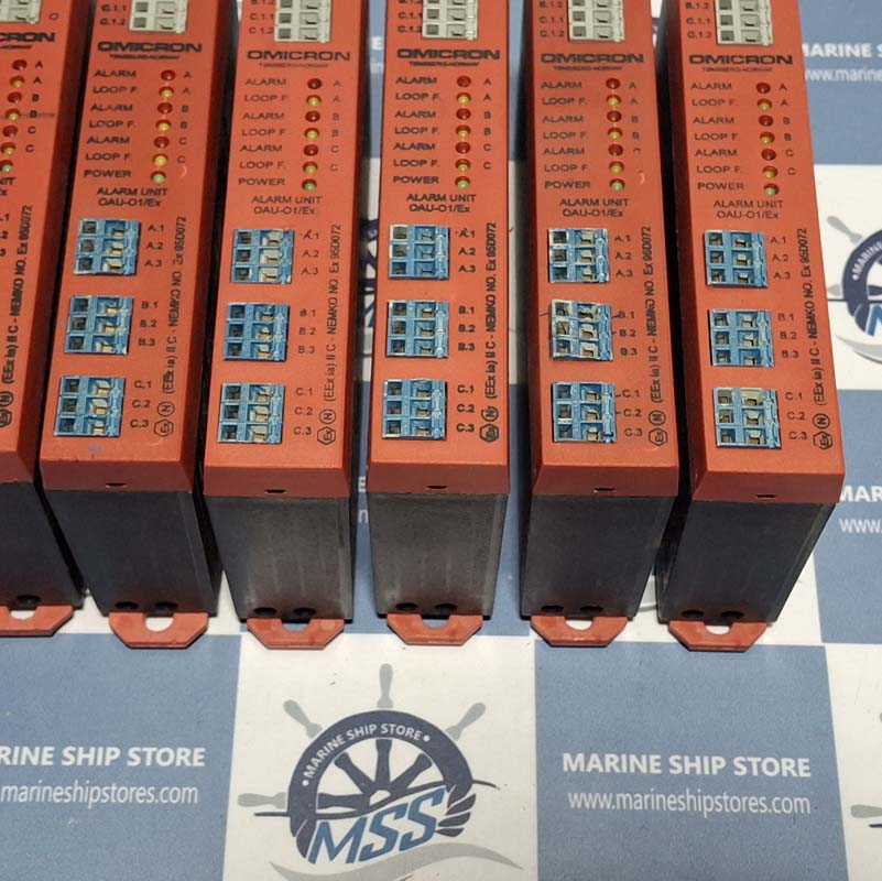 OMICRON OAU-01-EX CU1-C01-C02 ALARM UNIT