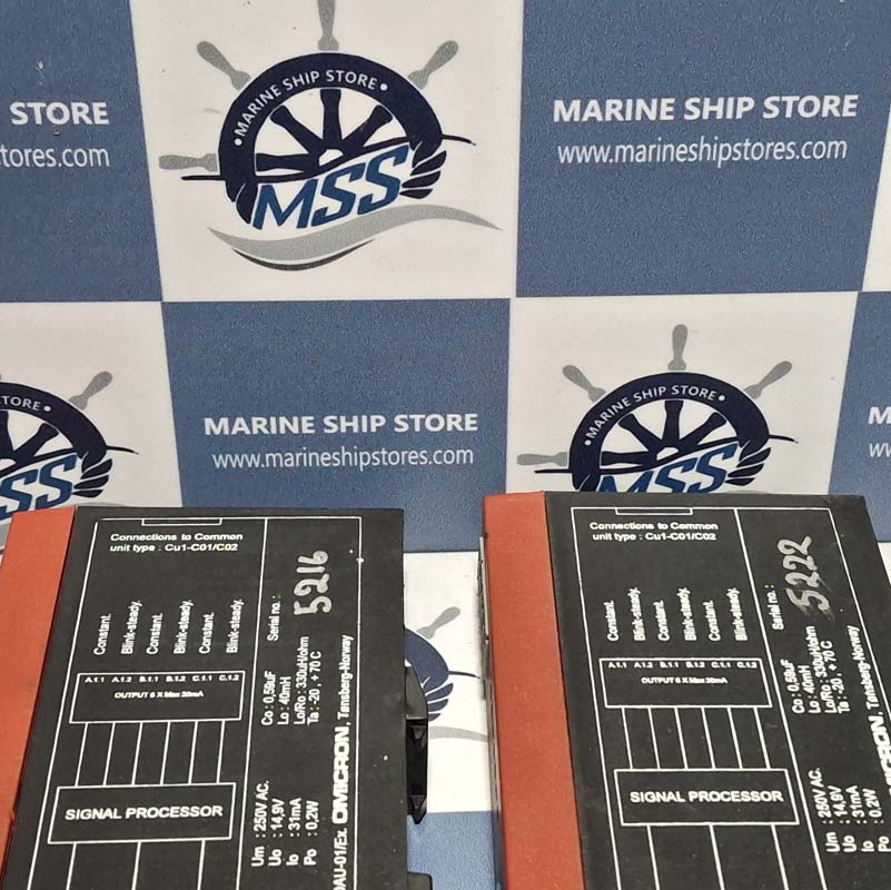 OMICRON OAU-01-EX CU1-C01-C02 ALARM UNIT