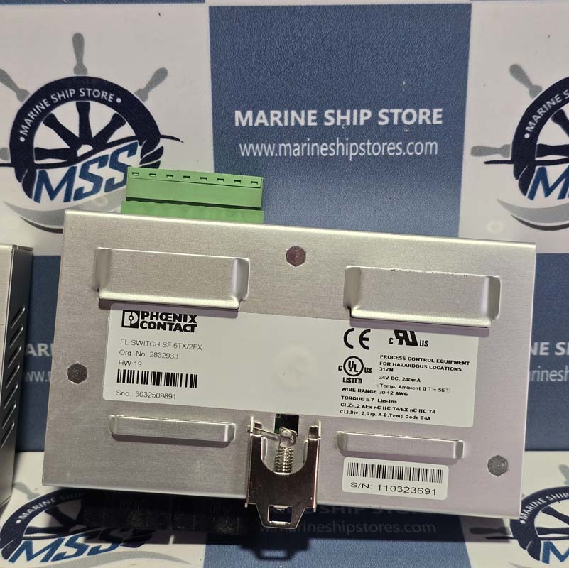 PHOENIX CONTACT FL SWITCH SF 6TX-2FX ETHERNET SWITCH
