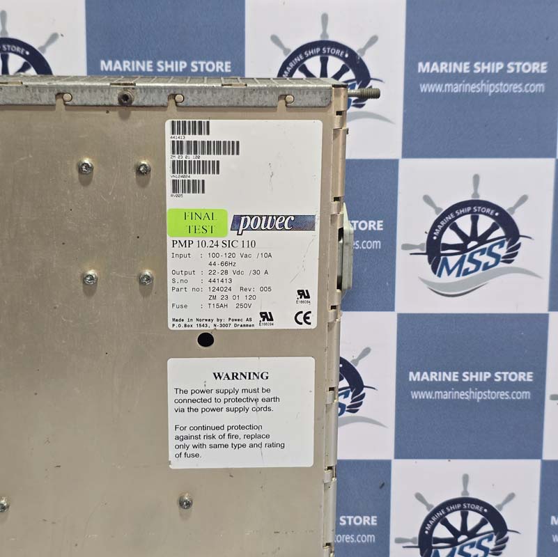 POWEC PMP 10.24 SIC 110 POWER SUPPLY-3 POWEC PMP 10.24 SIC 110 POWER SUPPLY