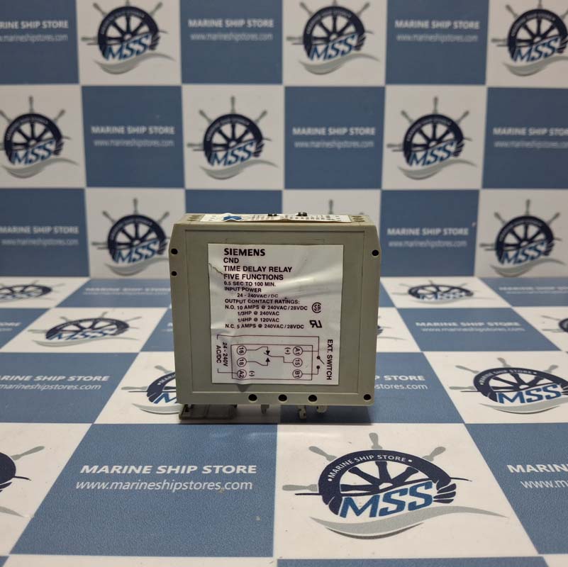 SIEMENS CND TIME DELAY RELAY-2 SIEMENS CND TIME DELAY RELAY