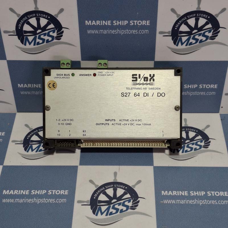 SIOX TELEFRANG S27 64 DI-DO INPUT OUTPUT MODULE