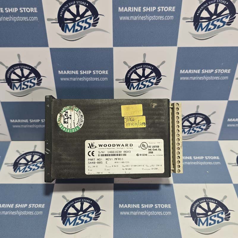WOODWARD MFR-1 5448-885 REV MFR11 MULTI FUNCTION RELAY