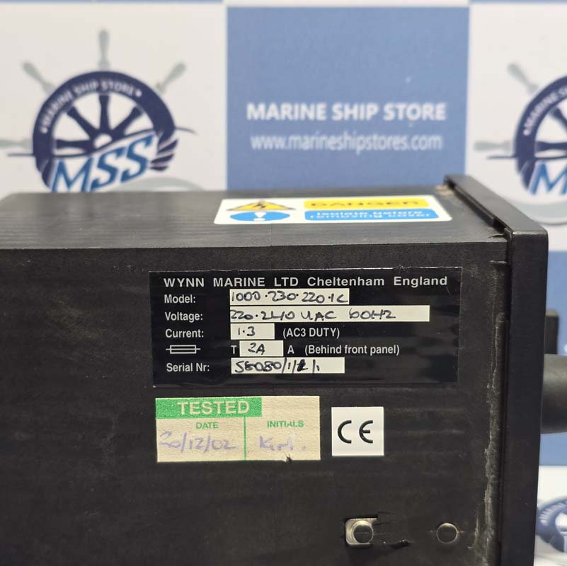 WYNN MARINE SERIES-1000 WIPER 1000-230-220-IC CONTROLLER-3 WYNN MARINE SERIES-1000 WIPER 1000-230-220-IC CONTROLLER