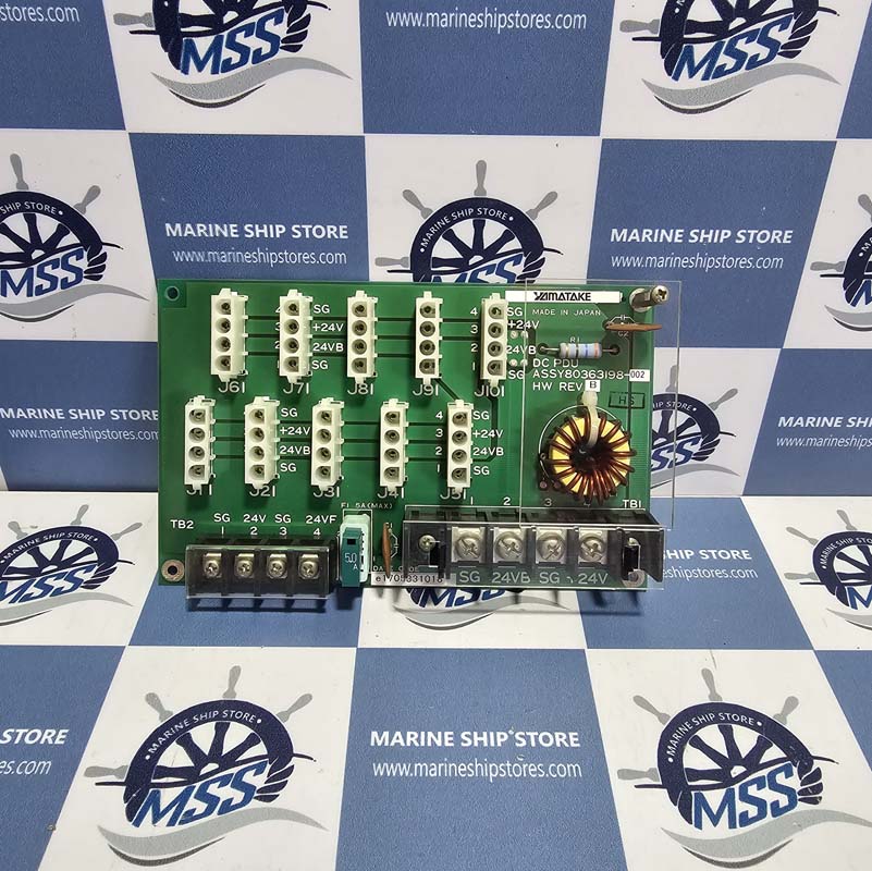 YAMATAKE ASSY80363198-002 REV-B POWER DISTRIBUTION UNIT PCB CARD