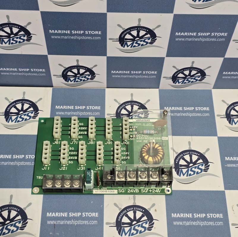 YAMATAKE ASSY80363198-002 REV-C POWER DISTRIBUTION UNIT PCB CARD-1 YAMATAKE ASSY80363198-002 REV-C POWER DISTRIBUTION UNIT PCB CARD