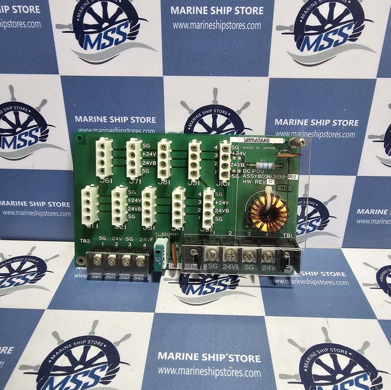 YAMATAKE ASSY80363198-002 REV-C POWER DISTRIBUTION UNIT PCB CARD