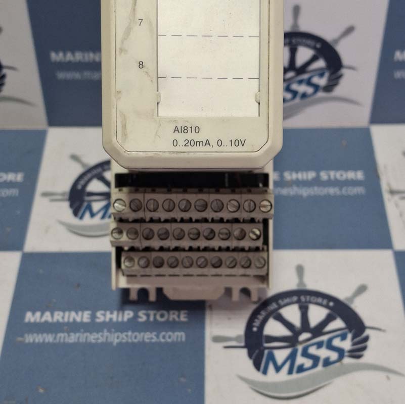 ABB AI810 3BSE008516R1 ANALOG INPUT MODULE WITH 3BSE013230R1 TERMINATION UNIT