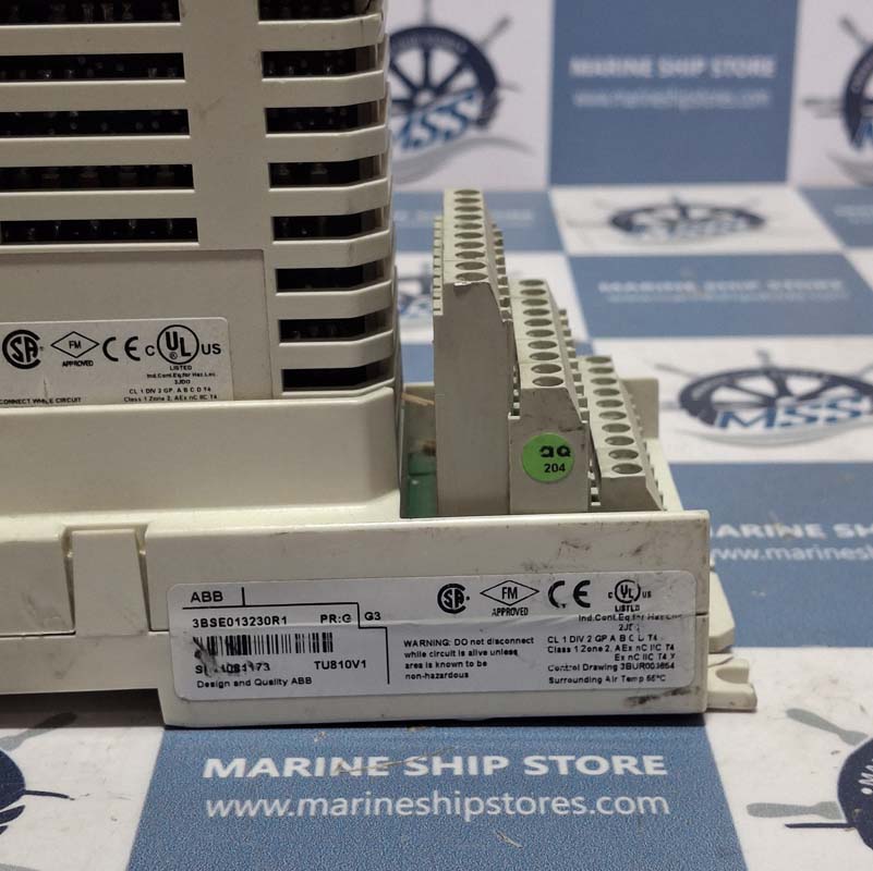 ABB AI810 3BSE008516R1 ANALOG INPUT MODULE WITH 3BSE013230R1 TERMINATION UNIT