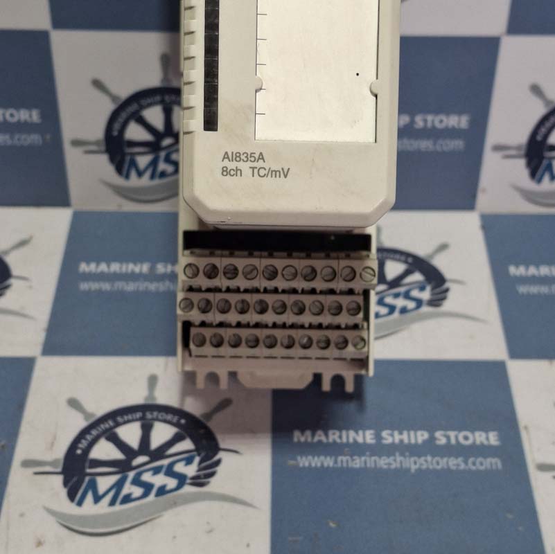ABB AI835A THERMOCOUPLE MV INPUT MODULE WITH 3BSE013230R1 TERMINATION UNIT