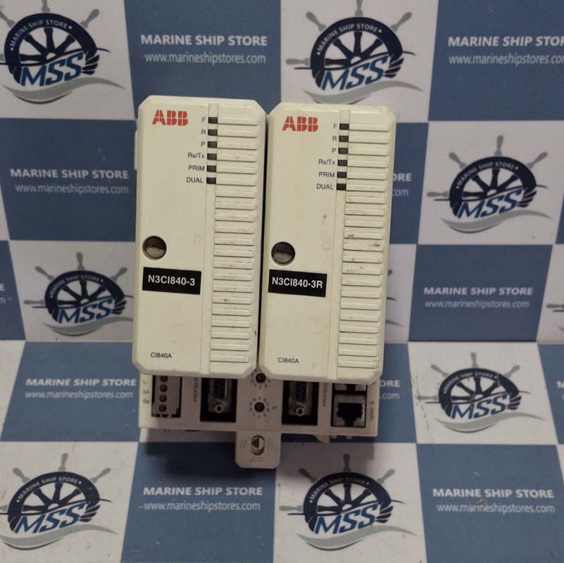 ABB CI840A 3BSE041882R1 COMMUNICATION MODULE WITH 3BSE022462R1 TERMINATION UNIT