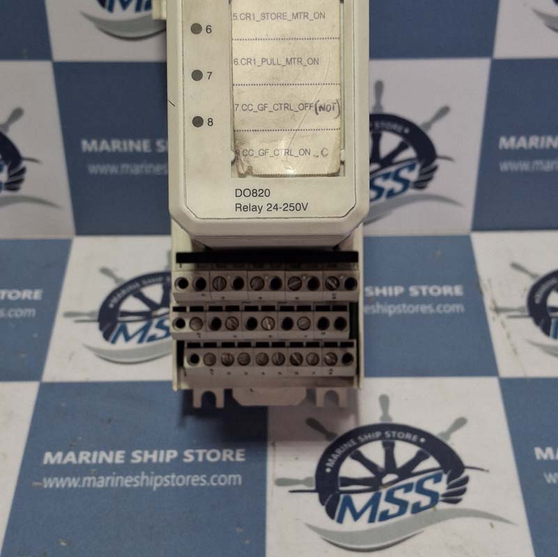 ABB DO820 MODULE WITH 3BSE013231R1 TERMINATION UNIT