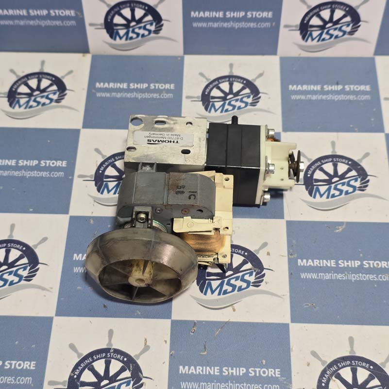 ASF THOMAS EBMPAPST EM3025-102 IC 55133.14950 MOTOR AND DIAPHRAGM PUMP ASSEMBLY