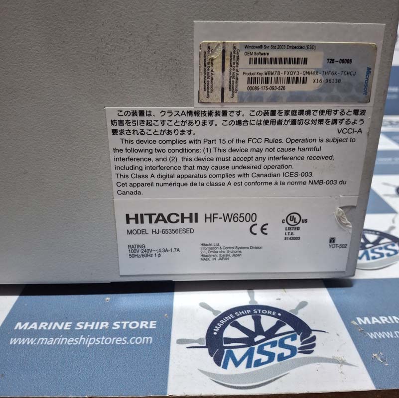 AZBIL HITACHI HF-W6500 HJ-65356ESED INDUSTRIAL CPU COMPUTER