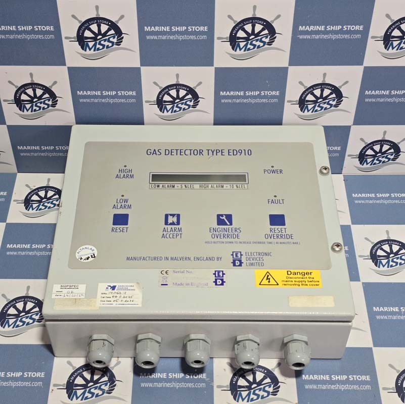 ELECTRONIC DEVICES LIMITED ED910 GAS DETECTOR