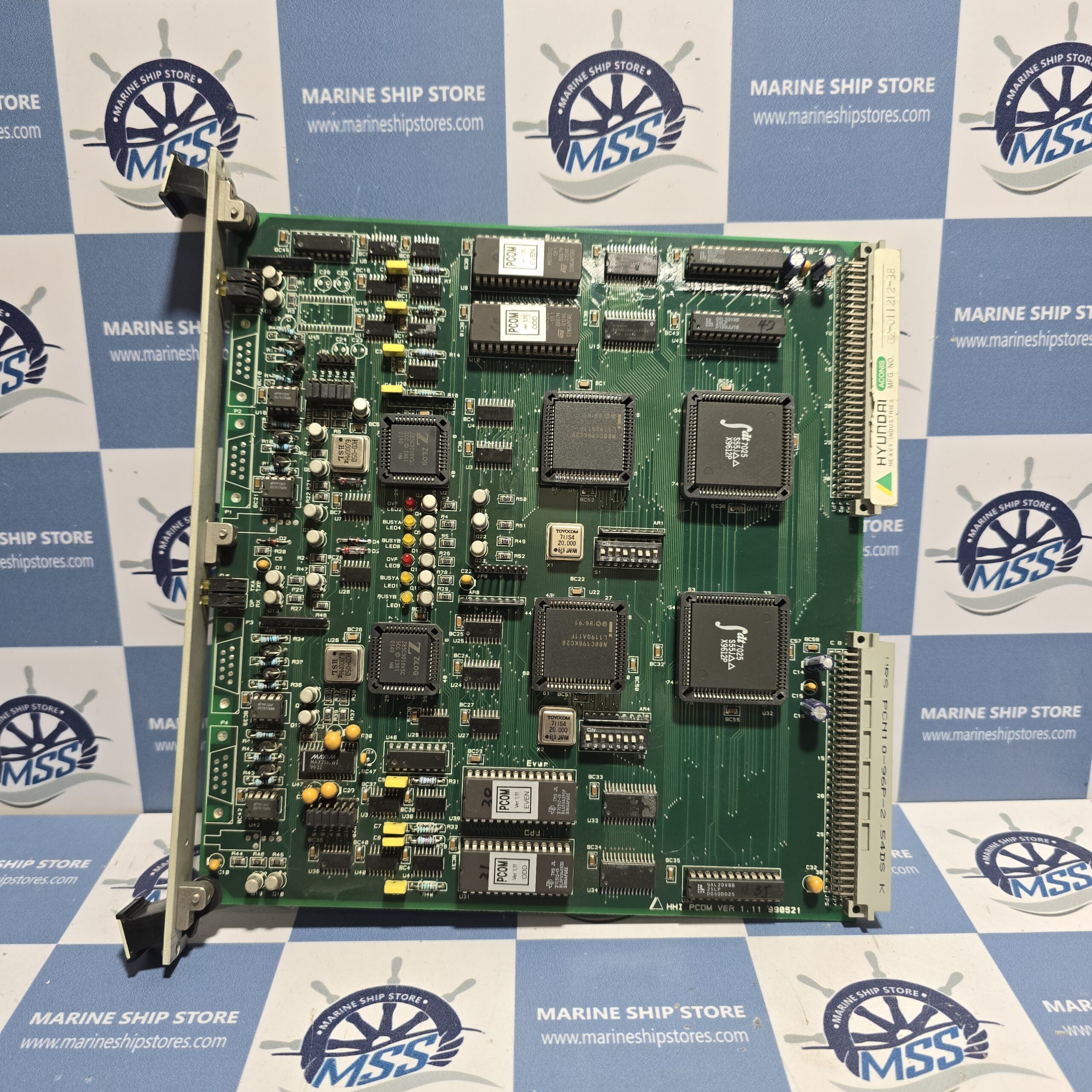 HYUNDAI ACONIS COMM HHI PCOM 990521 VER-1.11 PCB CARD-3 HYUNDAI ACONIS COMM HHI PCOM 990521 VER-1.11 PCB CARD
