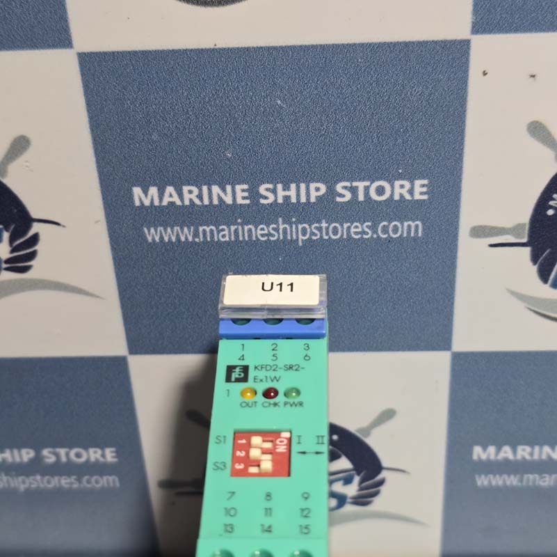 PEPPERL+FUCHS KFD2-SR2-EX1.W ZENER BARRIER SWITCH AMPLIFIER