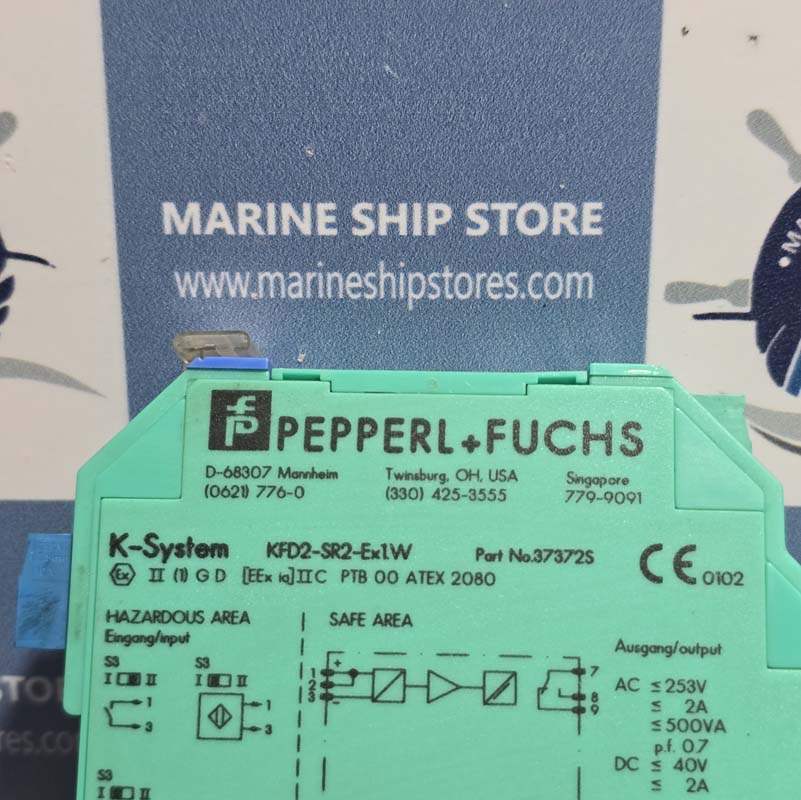 PEPPERL+FUCHS KFD2-SR2-EX1.W ZENER BARRIER SWITCH AMPLIFIER