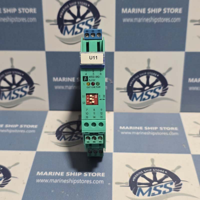 PEPPERL+FUCHS KFD2-SR2-EX1.W ZENER BARRIER SWITCH AMPLIFIER