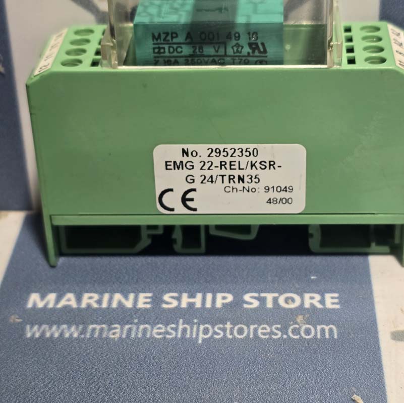 PHOENIX CONTACT EMG 22-REL-KSR-G 24-TRN35 HYBRID RELAY