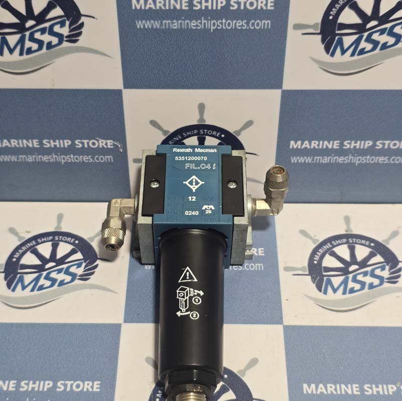 REXROTH MECMAN 5351200070 FILTER AIRLINE UNIT