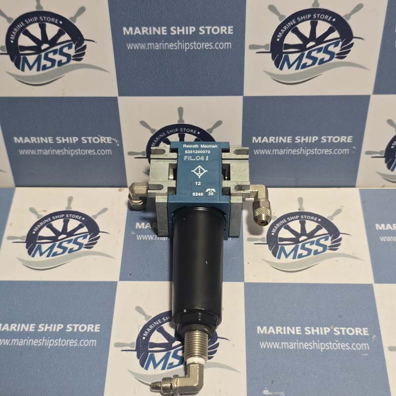 REXROTH MECMAN 5351200070 FILTER AIRLINE UNIT