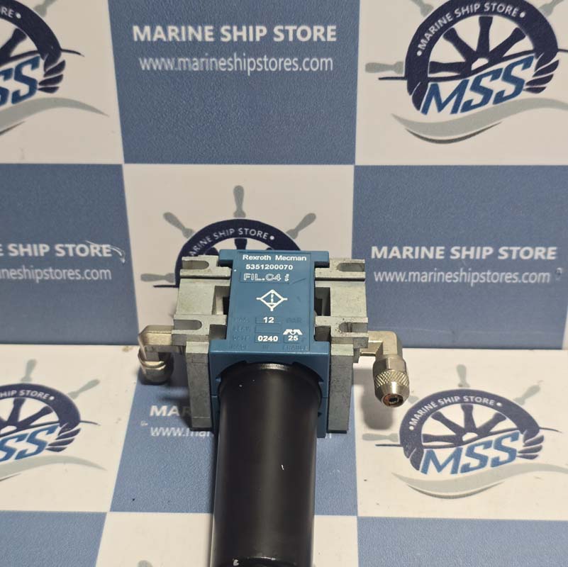 REXROTH MECMAN 5351200070 FILTER AIRLINE UNIT