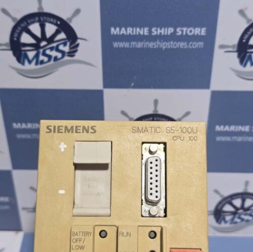 SIEMENS SIMATIC S5-100U CPU 100 6ES5 100-8MA02 CENTRAL PROCESSOR UNIT