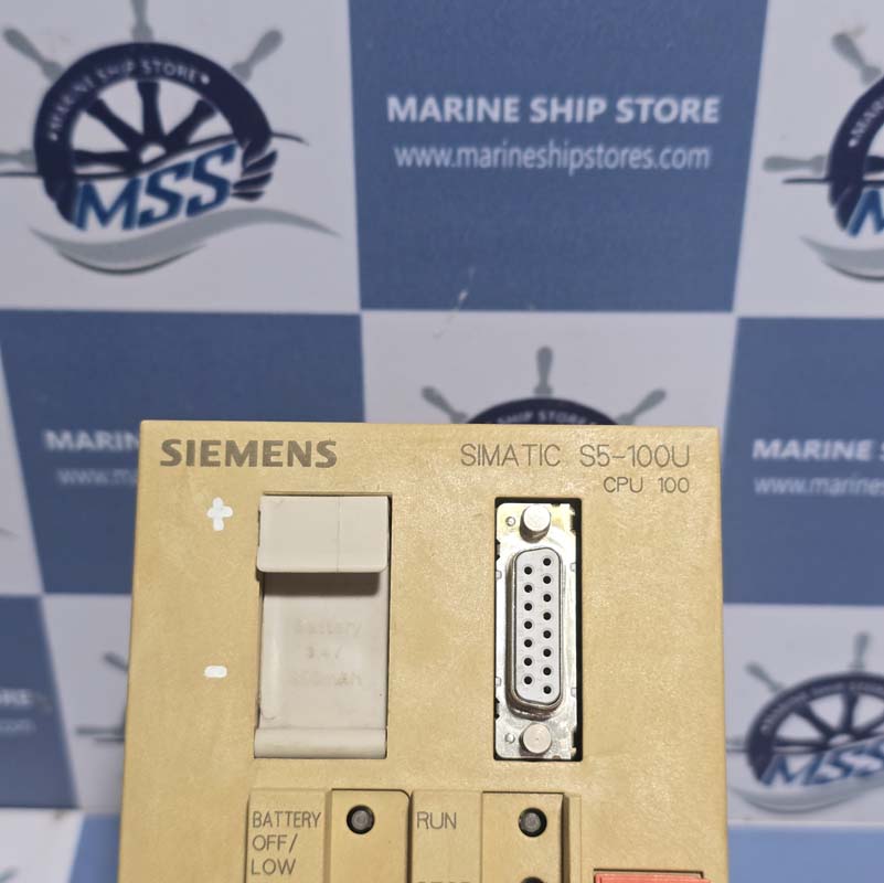 SIEMENS SIMATIC S5-100U CPU 100 6ES5 100-8MA02 CENTRAL PROCESSOR UNIT-1 SIEMENS SIMATIC S5-100U CPU 100 6ES5 100-8MA02 CENTRAL PROCESSOR UNIT