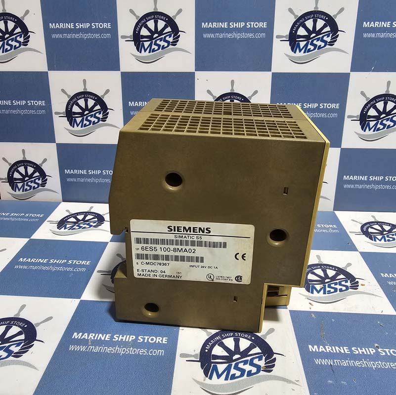 SIEMENS SIMATIC S5-100U CPU 100 6ES5 100-8MA02 CENTRAL PROCESSOR UNIT-4 SIEMENS SIMATIC S5-100U CPU 100 6ES5 100-8MA02 CENTRAL PROCESSOR UNIT