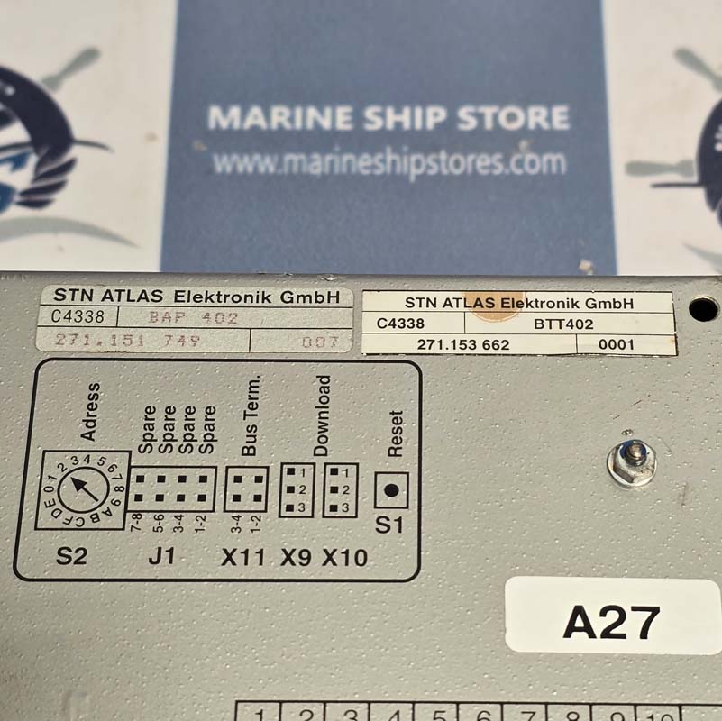 STN ATLAS ESS 40M BAP 402 271.151.749 ENGINE SAFETY SYSTEM