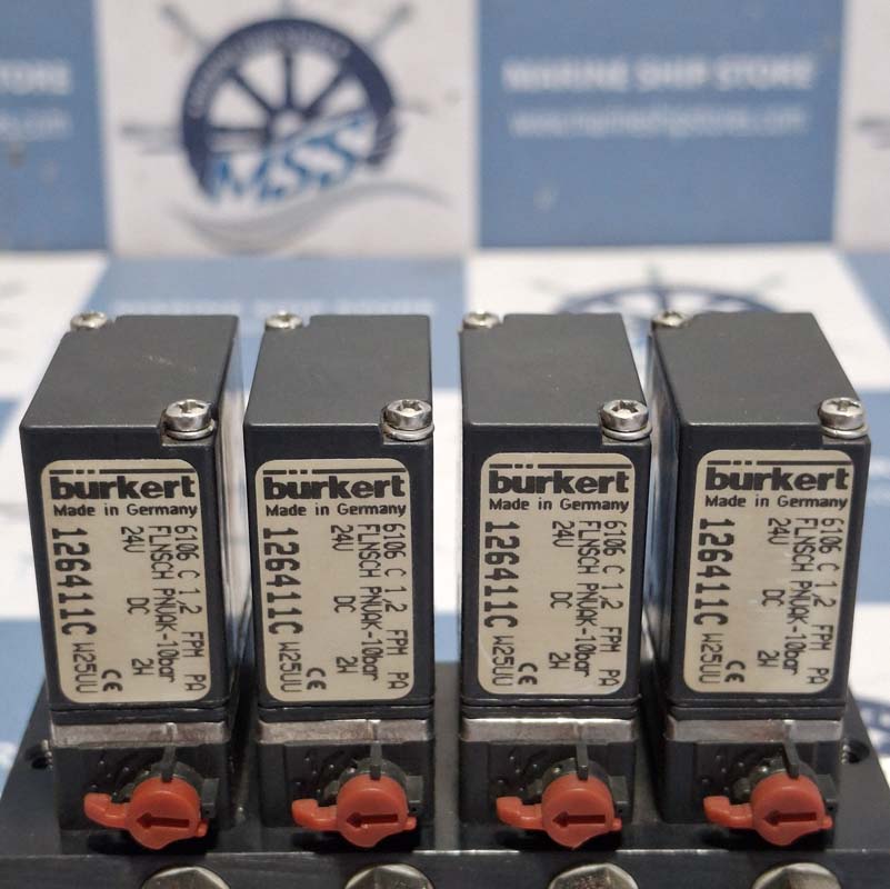 BURKERT 126411C 6106 C 1-2 FPM-PA VALVE-1 BURKERT 126411C 6106 C 1-2 FPM-PA VALVE