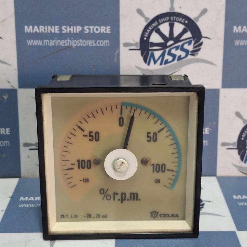 CELSA -120 TO 120 RPM METER-1 CELSA -120 TO 120 RPM METER