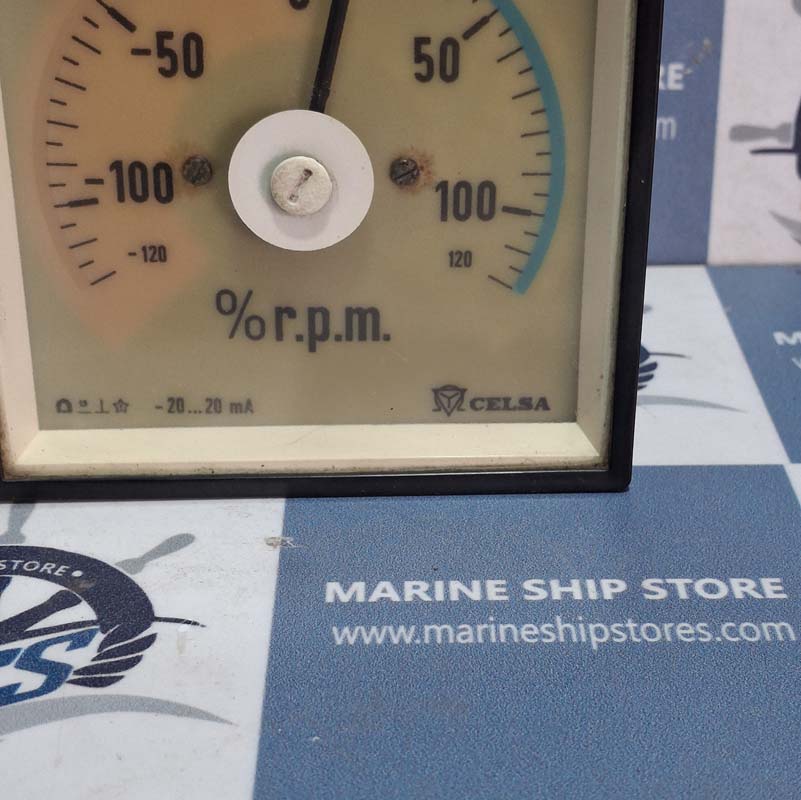 CELSA -120 TO 120 RPM METER-2 CELSA -120 TO 120 RPM METER