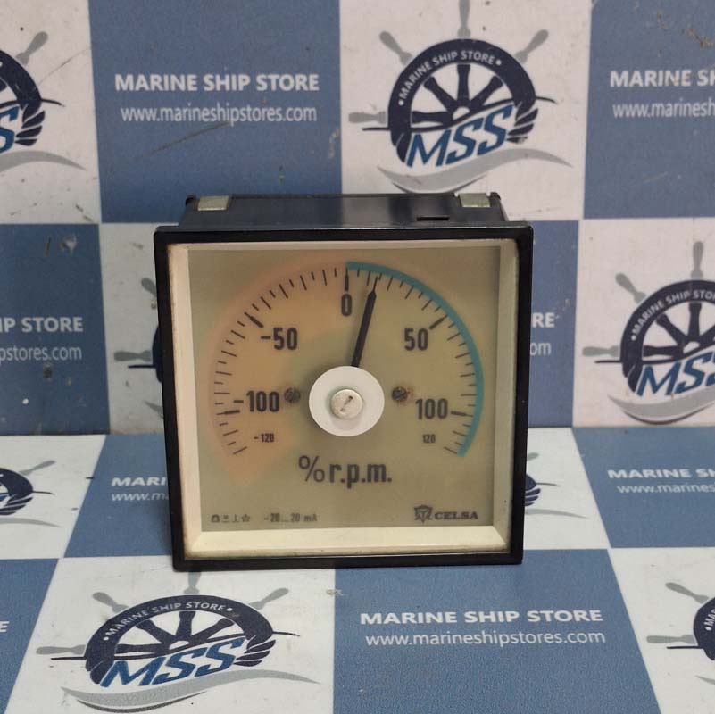 CELSA -120 TO 120 RPM METER